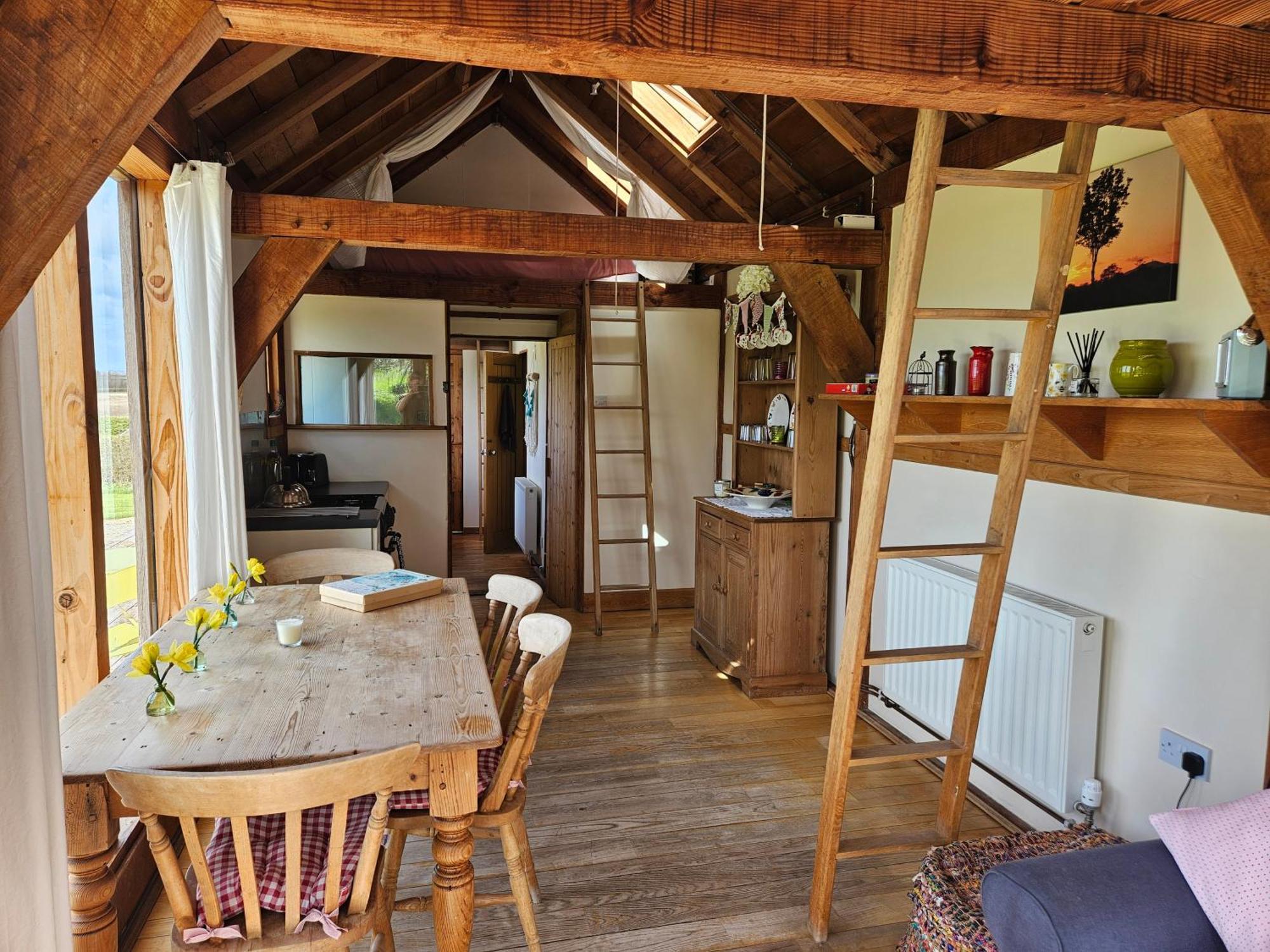 Log Cabin At The Old Summer Dairy Glastonbury Somerton  Zewnętrze zdjęcie