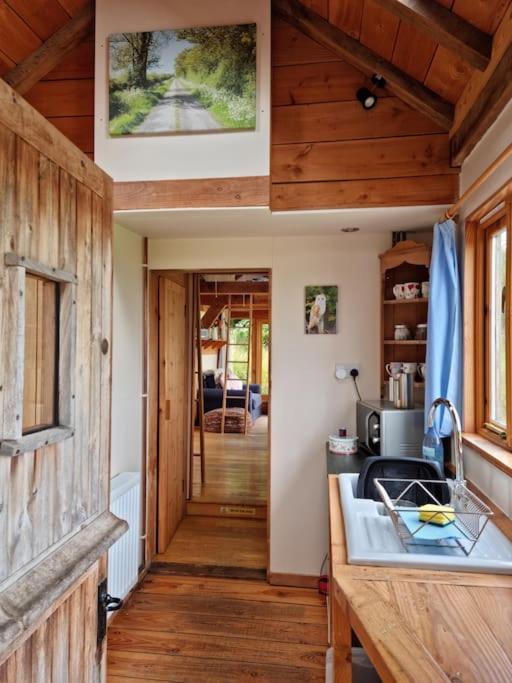 Log Cabin At The Old Summer Dairy Glastonbury Somerton  Zewnętrze zdjęcie